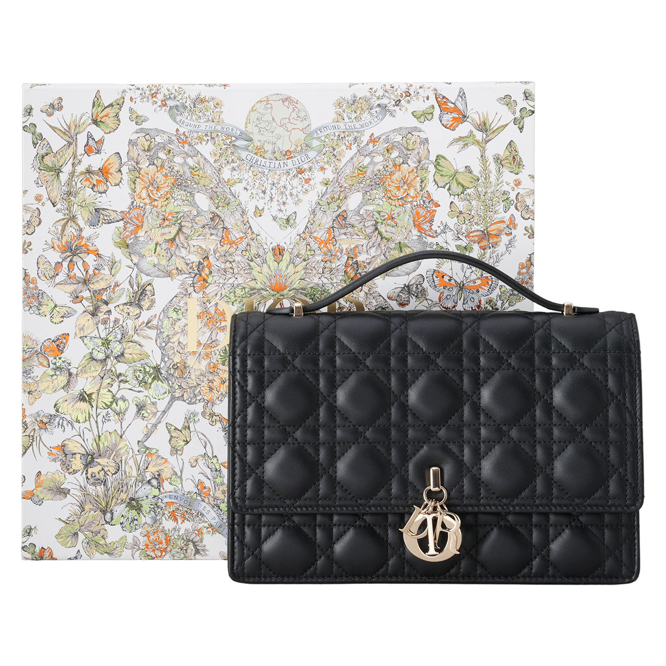 CHRISTIAN DIOR(USED)디올 M0997 마이디올 탑핸들 숄더 백